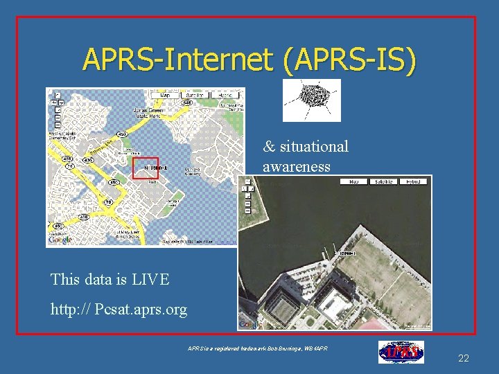APRS-Internet (APRS-IS) Google for “USNA Buoy” Select USNA-1 & situational awareness This data is