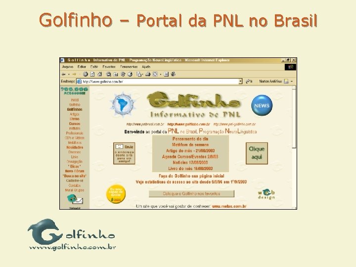 Golfinho – Portal da PNL no Brasil 