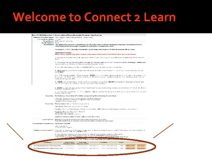 Welcome to Connect 2 Learn 