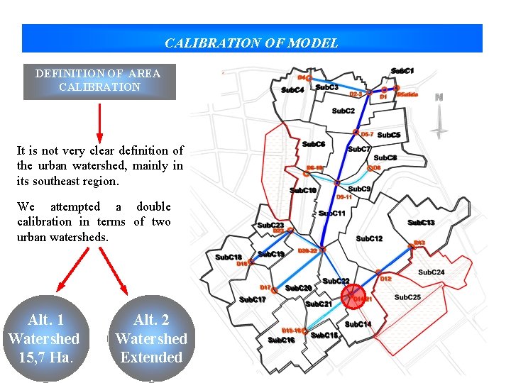 CALIBRATION OF MODEL DEFINITION OF AREA CALIBRATION It is not very clear definition of