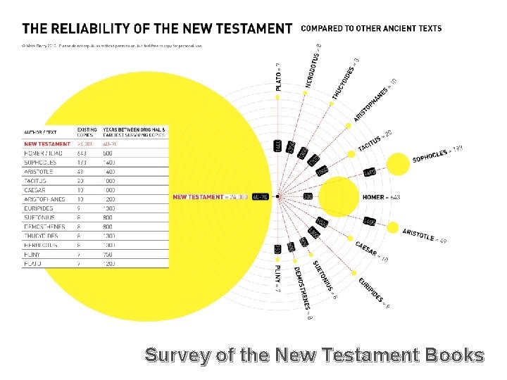 Survey of the New Testament Books 