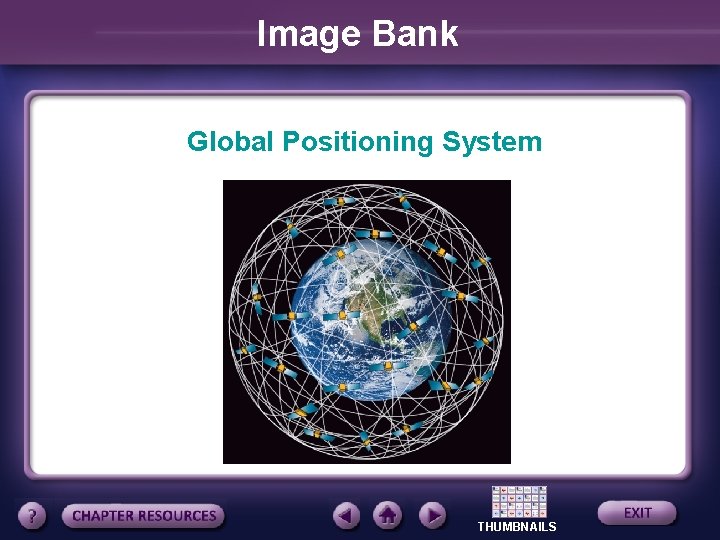 Image Bank Global Positioning System THUMBNAILS 