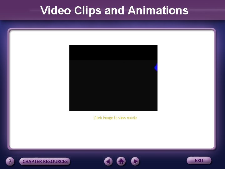 Video Clips and Animations Click image to view movie 