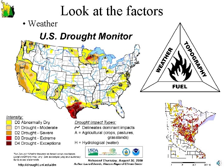 Look at the factors • Weather 