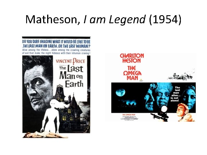 Matheson, I am Legend (1954) 