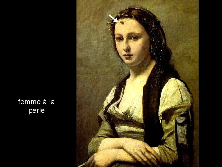 femme à la perle 