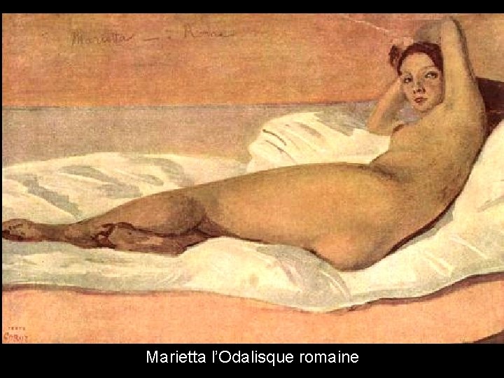 Marietta l’Odalisque romaine 