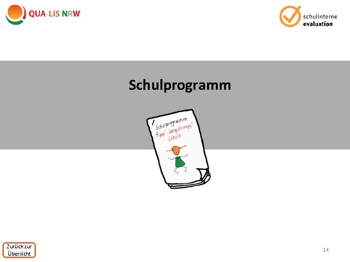 Schulprogramm Zurück zur Übersicht 14 