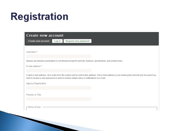 Registration 