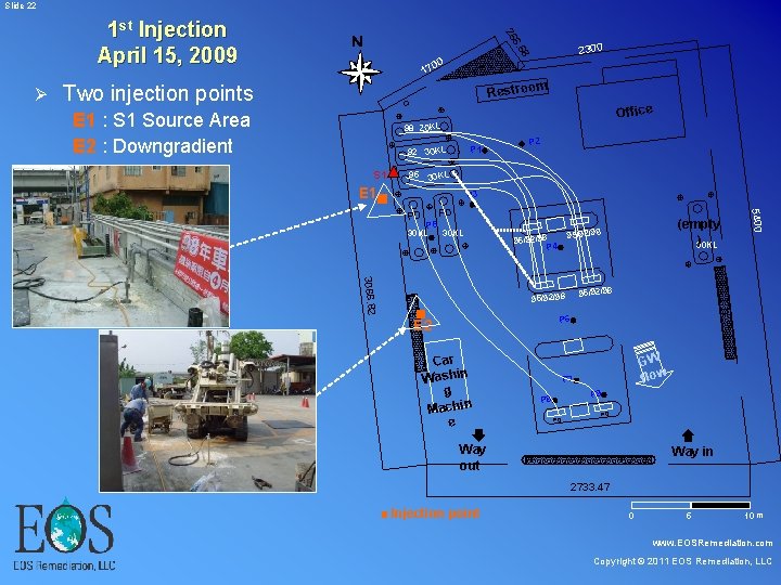 Slide 22 N 2300 8 Ø 6. 6 26 1 st Injection April Slide 22 N 2300 8 Ø 6. 6 26 1 st Injection April