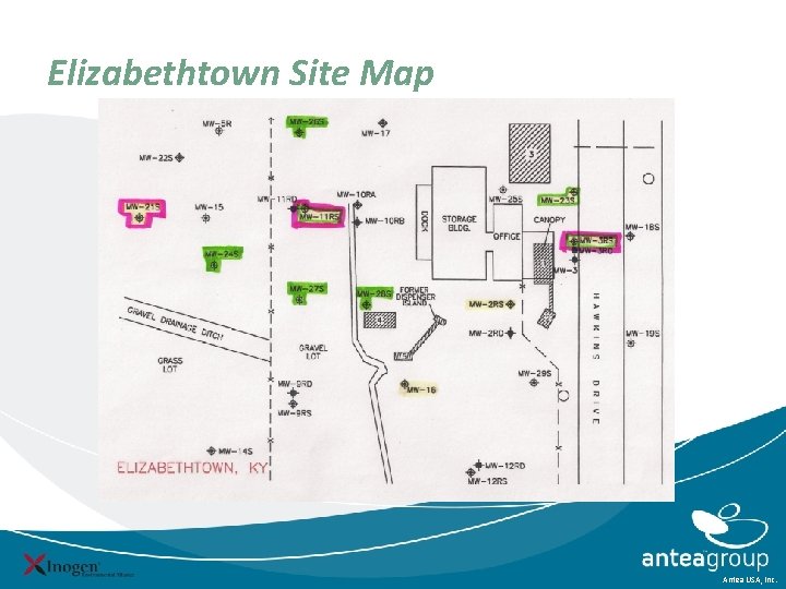 Elizabethtown Site Map Antea USA, Inc. Elizabethtown Site Map Antea USA, Inc.