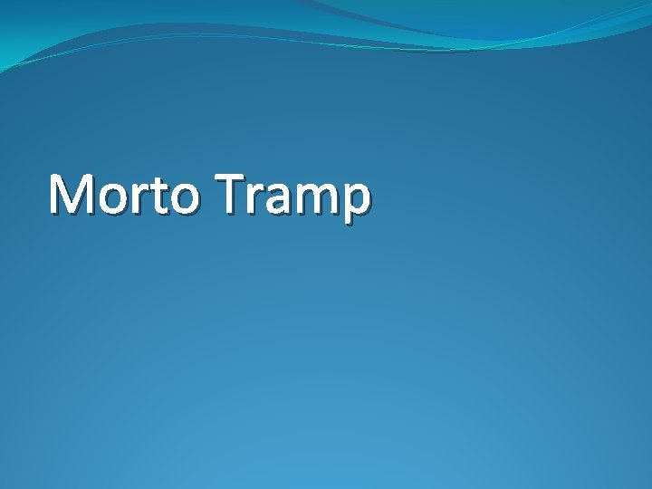 Morto Tramp 