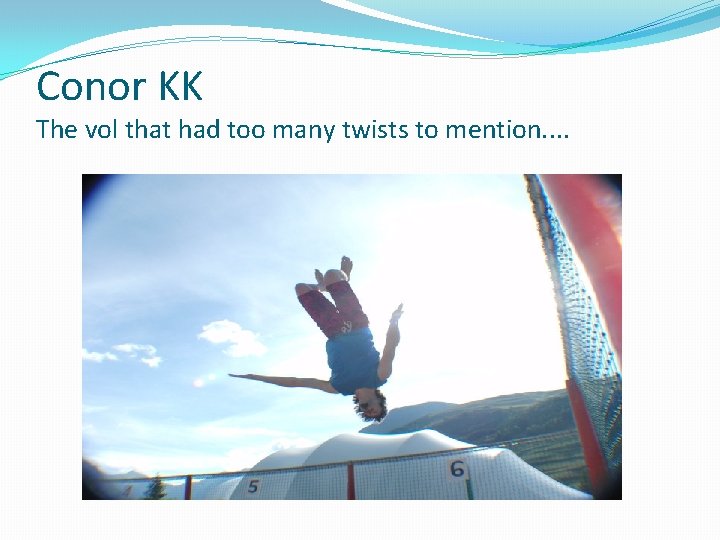 Conor KK The vol that had too many twists to mention. . 