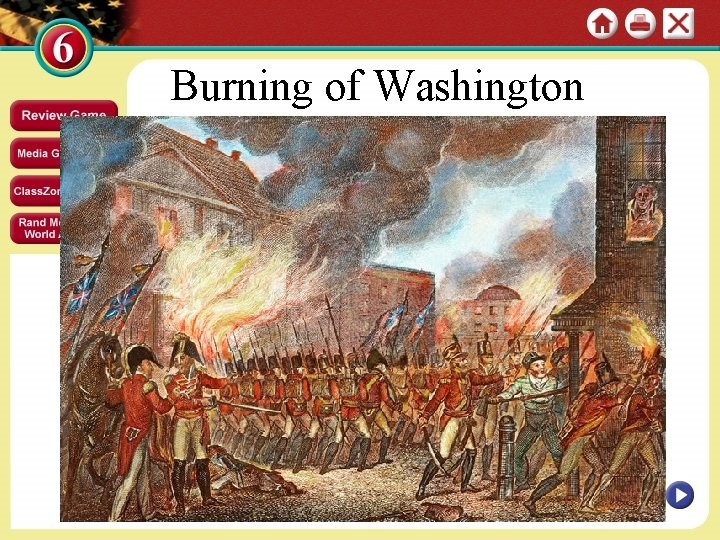 Burning of Washington 
