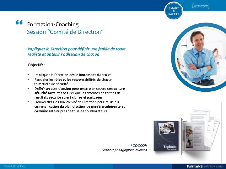 Formation-Coaching Session “Comité de Direction” Impliquer la Direction pour définir une feuille de route