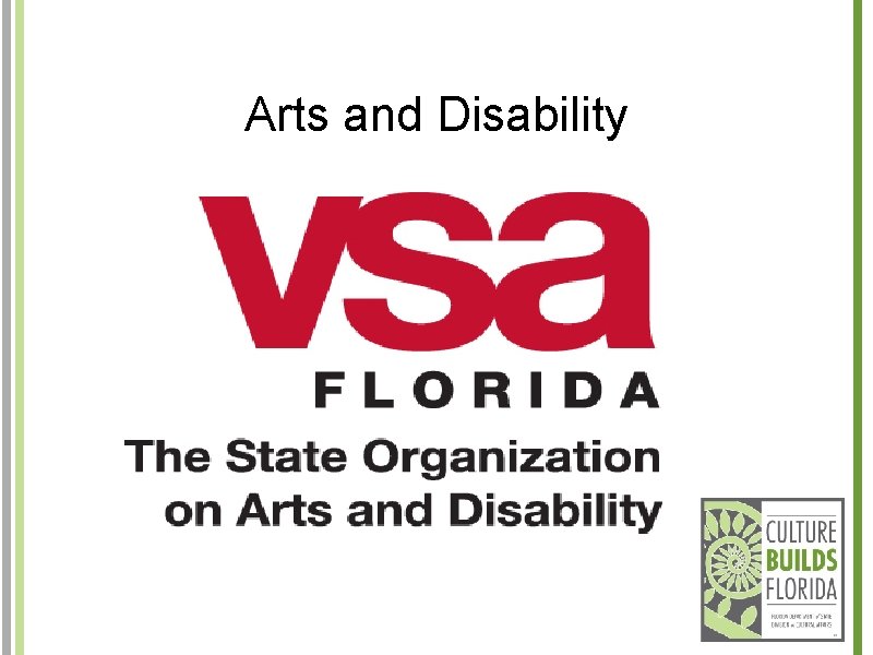 Arts and Disability 