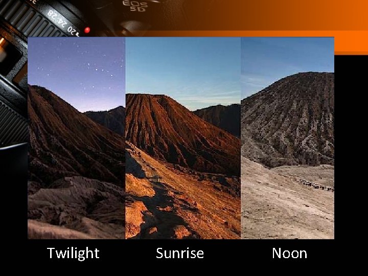 Twilight Sunrise Noon 