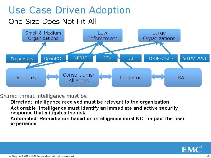 Use Case Driven Adoption One Size Does Not Fit All Law Enforcement Small &