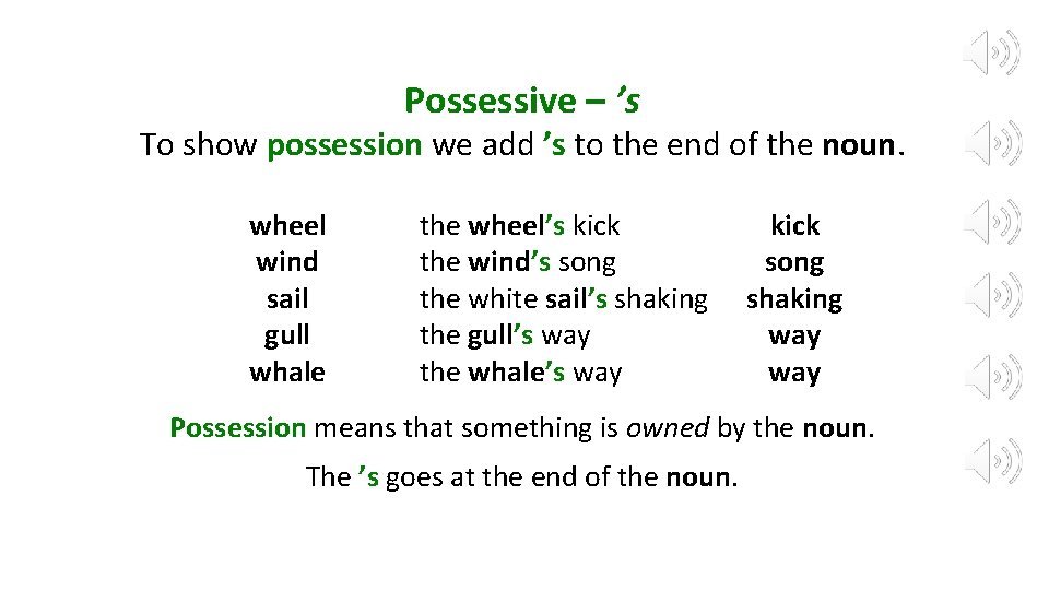 Possessive s Do you know the difference between