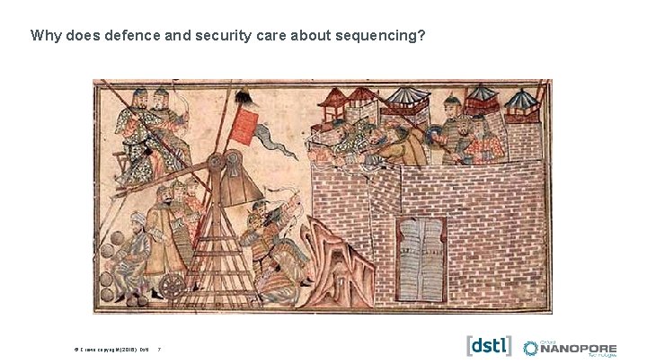 Why does defence and security care about sequencing? © Copyright 2016 © Oxford Crown.