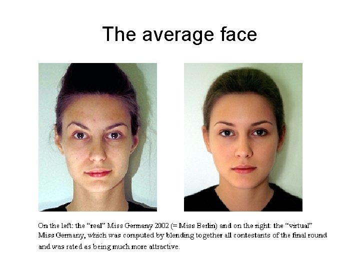 The average face 