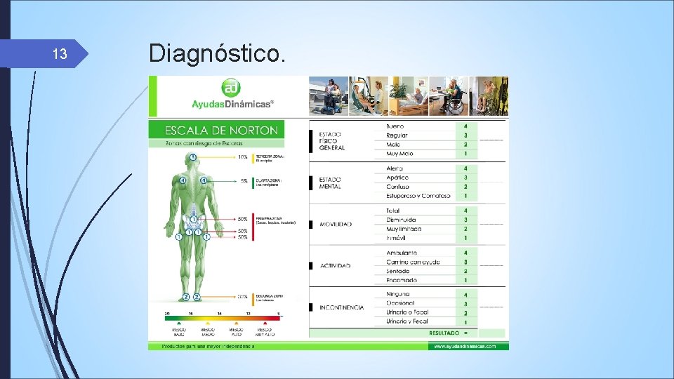 13 Diagnóstico. 