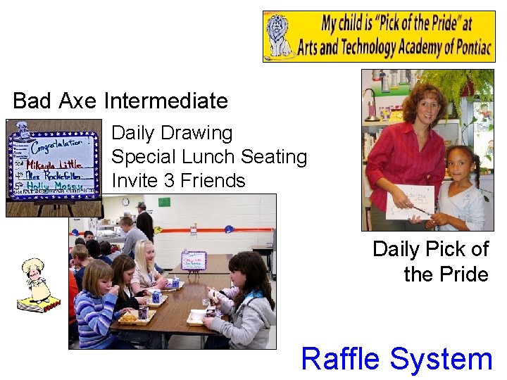 Bad Axe Intermediate Daily Drawing Special Lunch Seating Invite 3 Friends Daily Pick of