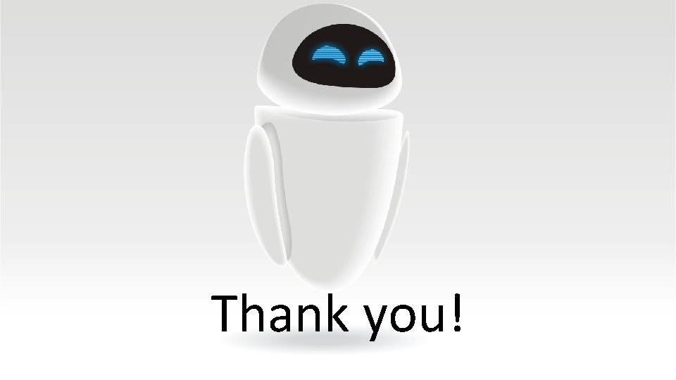 Thank you! Thank you!
