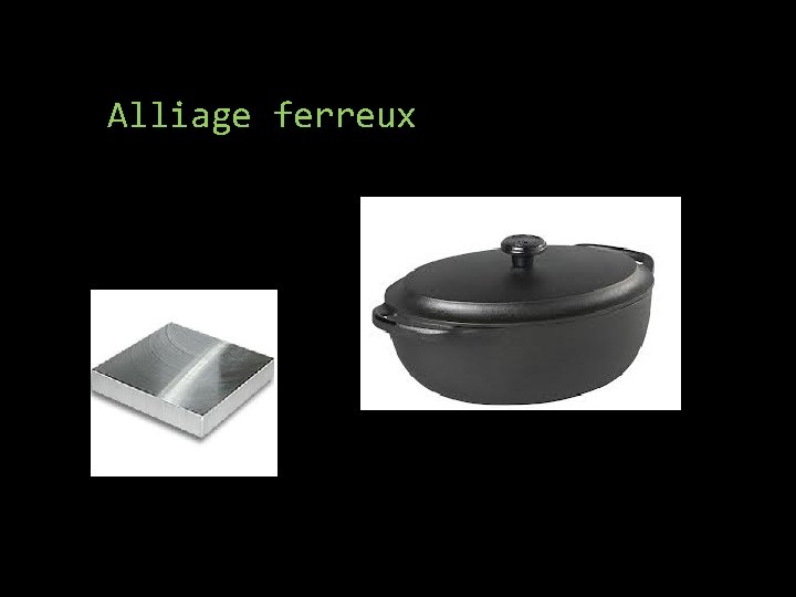 Alliage ferreux 