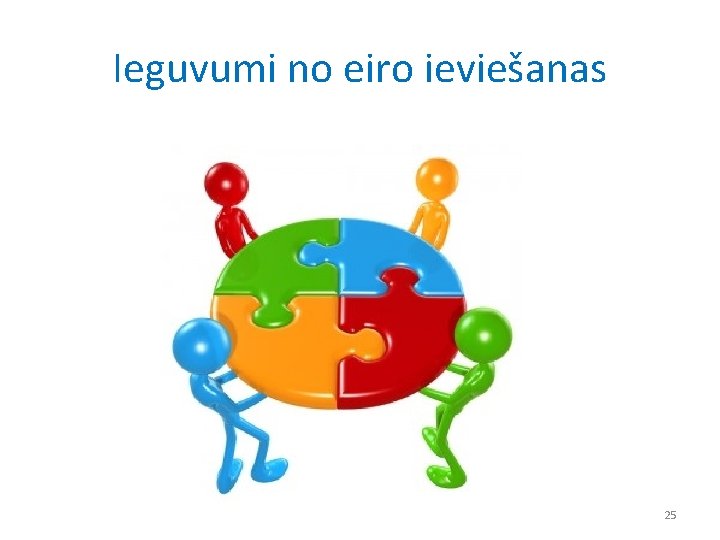 Ieguvumi no eiro ieviešanas 25 