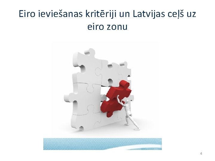 Eiro ieviešanas kritēriji un Latvijas ceļš uz eiro zonu 4 