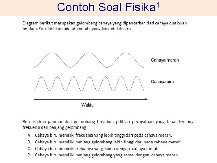 Contoh Soal Fisika 1 