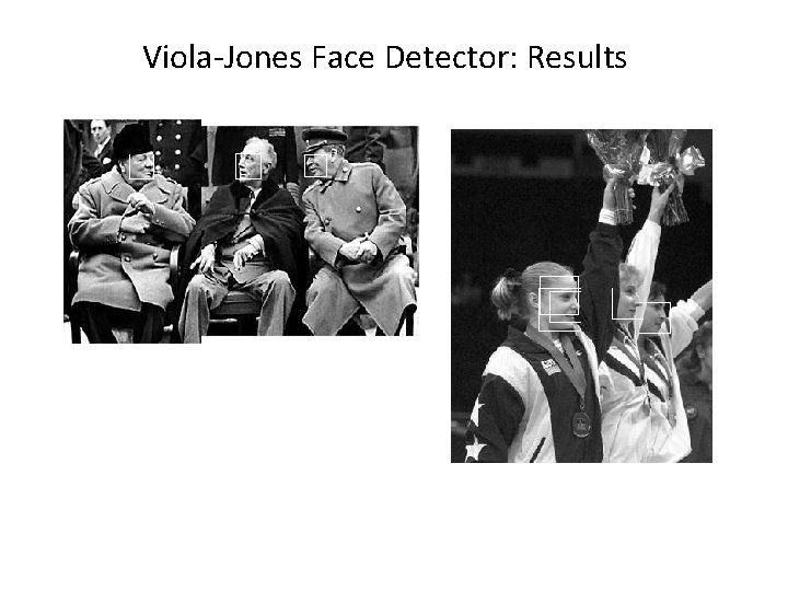 Viola-Jones Face Detector: Results Paul Viola, ICCV tutorial 