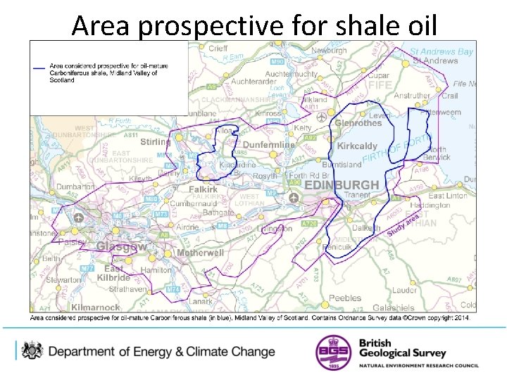 Area prospective for shale oil 