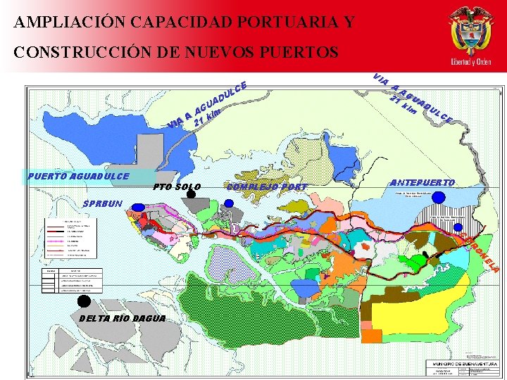 AMPLIACIÓN CAPACIDAD PORTUARIA Y CONSTRUCCIÓN DE NUEVOS PUERTOS CE L U AD U A