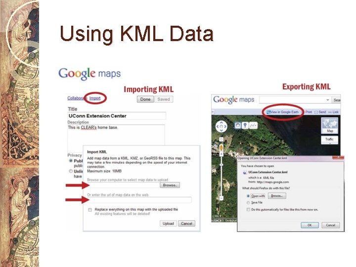 Using KML Data 