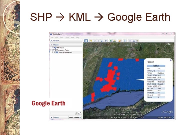 SHP KML Google Earth 