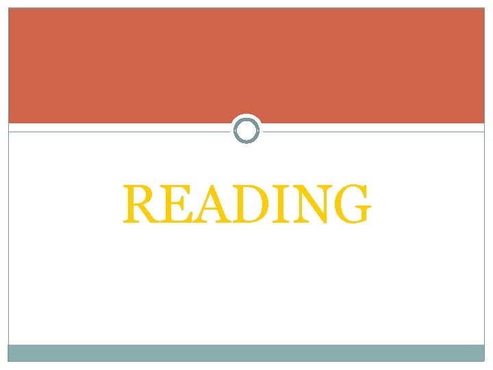 READING 