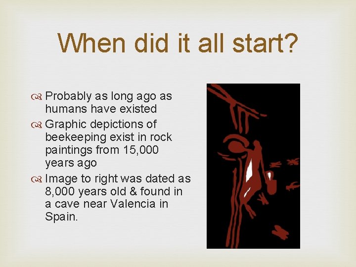 When did it all start? Probably as long ago as humans have existed Graphic