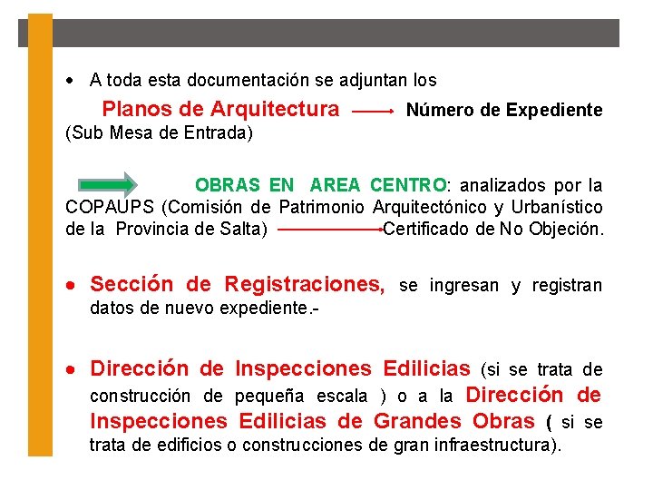  A toda esta documentación se adjuntan los Planos de Arquitectura Número de Expediente