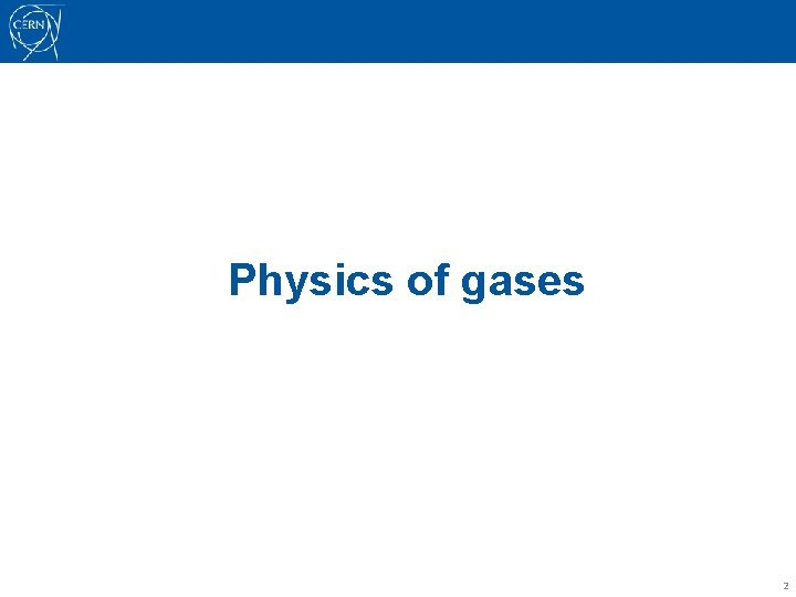 Physics of gases 2 