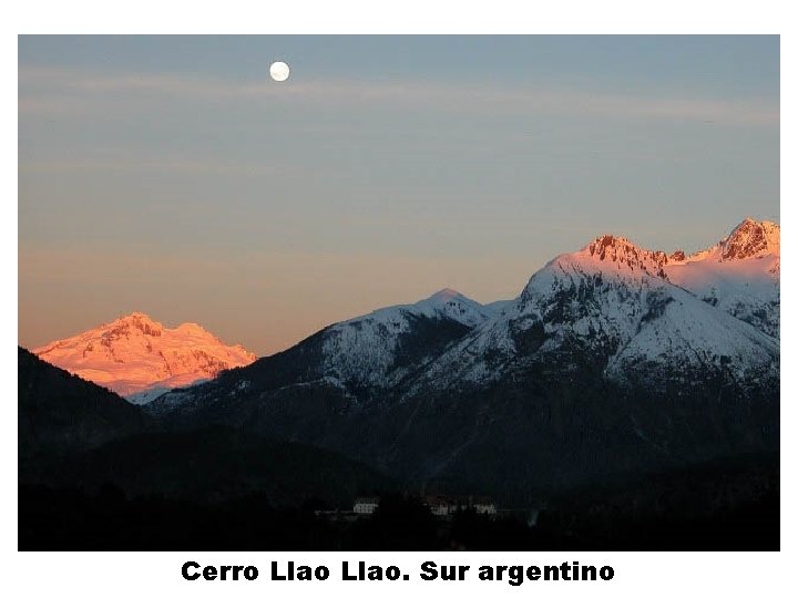 Cerro Llao. Sur argentino 