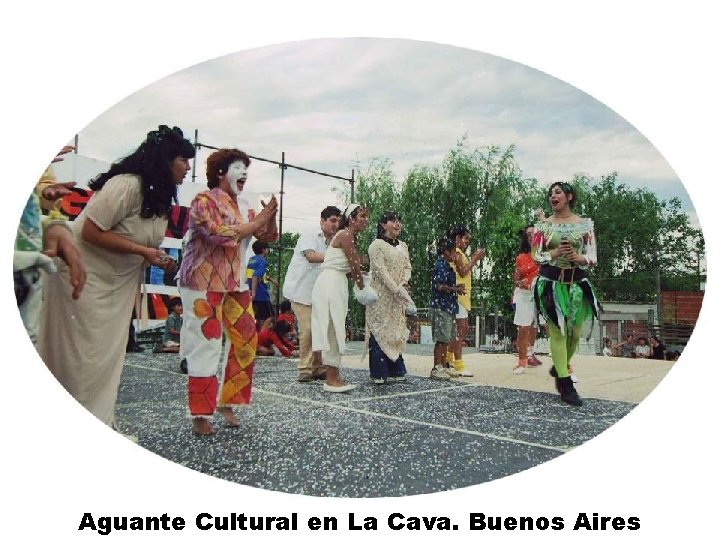 Aguante Cultural en La Cava. Buenos Aires 