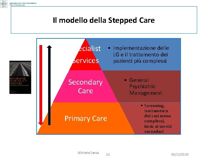 Il modello della Stepped Care Specialist Services • Implementazione delle LG e il trattamento