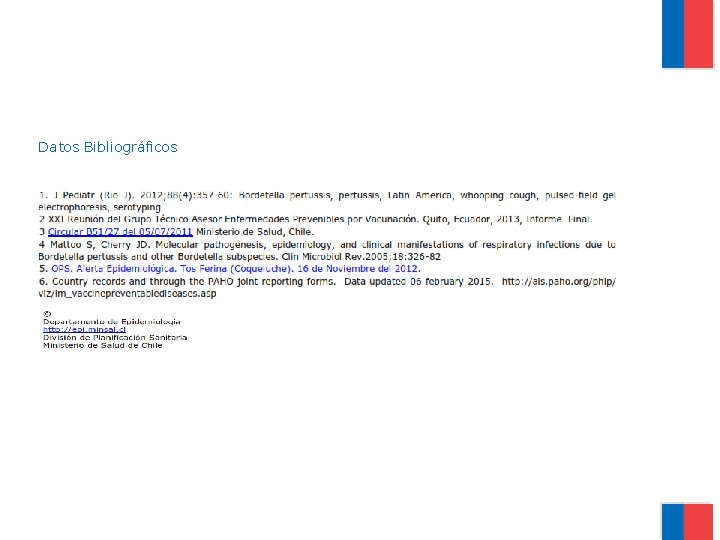 Datos Bibliográficos 