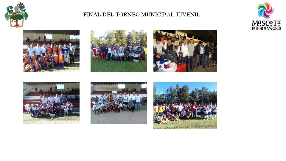 FINAL DEL TORNEO MUNICIPAL JUVENIL. 