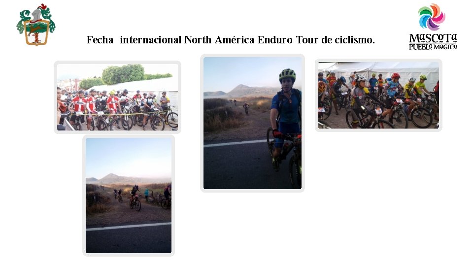 Fecha internacional North América Enduro Tour de ciclismo. 