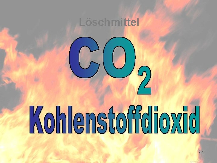 Löschmittel 41 