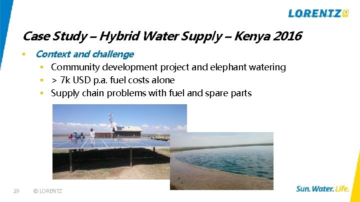 Case Study – Hybrid Water Supply – Kenya 2016 § 29 Context and challenge