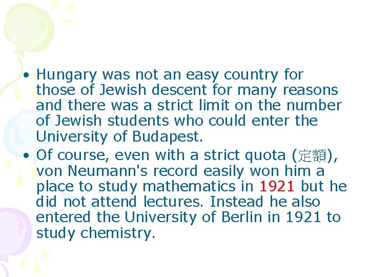  • Hungary was not an easy country for those of Jewish descent for